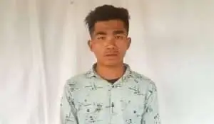 An innocent Jumma youth arrested by the army in Sajek, later released