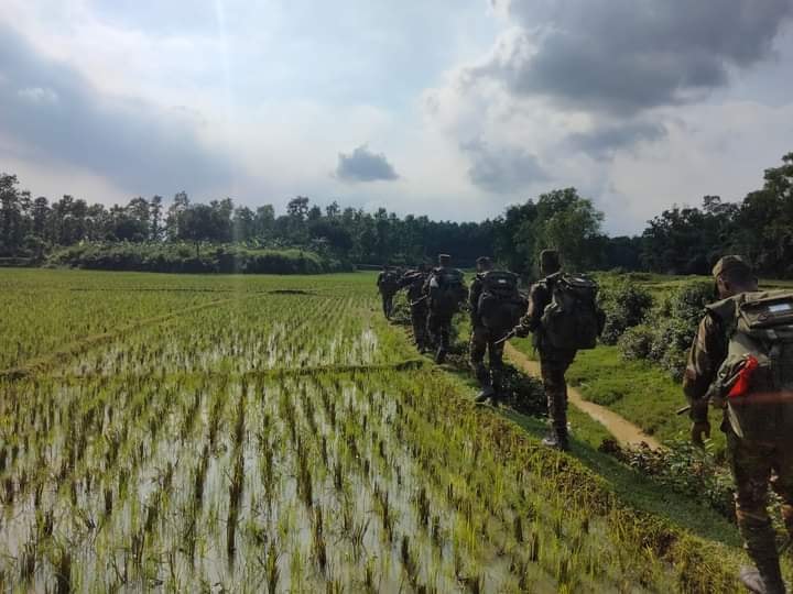 রাঙ্গামাটির জীবতলী-মগবান এলাকায় সেনা টহল অভিযান, বিহারে রাত্রীযাপন ও বাড়ি তল্লাসি