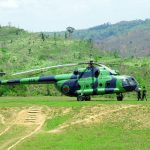 New army camp and helipad being set up in Barathali of Bilaichari