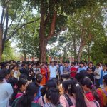 খিয়াং আদিবাসী নারীকে সংঘবদ্ধ ধর্ষণ ও ধর্ষণের পর হত্যার প্রতিবাদে রাঙ্গামাটি সরকারি কলেজে বিক্ষোভ মিছিল ও প্রতিবাদ সমাবেশ করেছে শিক্ষার্থীরা