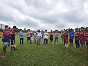 রাবিতে পিসিপির উদ্যোগে শহীদ ছাত্রনেতা আনন্দ তঞ্চঙ্গ্যা স্মৃতি ফুটবল টুর্নামেন্ট -২০২৫ এর উদ্বোধনী অনুষ্ঠান অনুষ্ঠিত