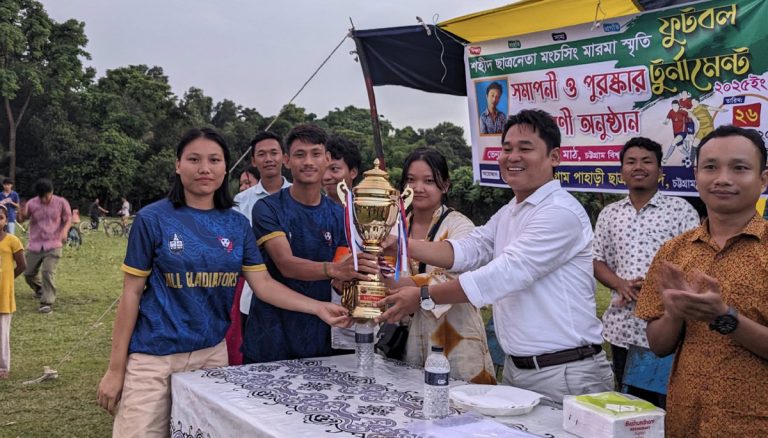 চবিতে পিসিপির উদ্যোগে শহীদ ছাত্রনেতা মংচসিং মারমা স্মৃতি ফুটবল টুর্নামেন্টের সমাপনী অনুষ্ঠান সম্পন্ন