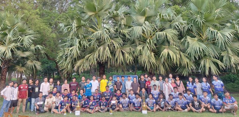 Closing ceremony of martyr Ananda Tanchangya Memorial Football Tournament-2025 held at RU