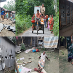 রংপুরে ধর্ম অবমাননার অভিযোগে হিন্দুদের বাড়িতে হামলা ও লুটপাট