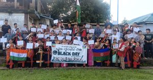 ত্রিপুরার বিভিন্ন স্থানেও ‘কালো দিবস’ পালিত