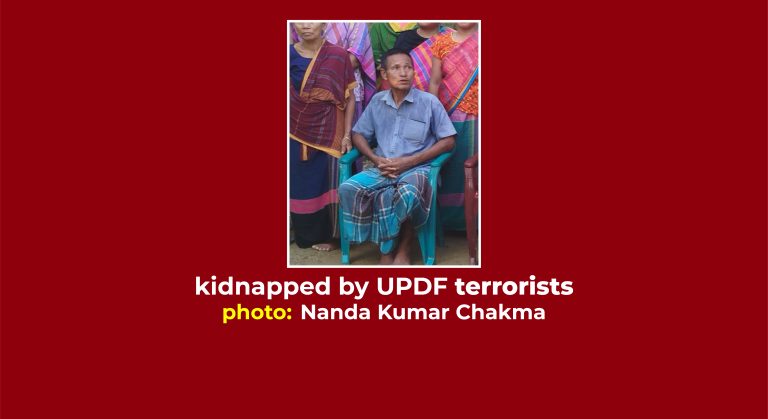 UPDF (Prasit) releases Nanda Kumar Chakma in exchange for ransom