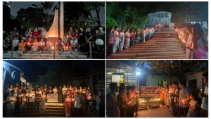 দীঘিনালা, খাগড়াছড়ি ও রাঙ্গামাটিতে জুম্মদের ওপর সাম্প্রদায়িক হামলার এক বছর: নিহতদের স্মরণে বিভিন্ন স্থানে স্মরণসভা ও মোমবাতি প্রজ্জ্বলন অনুষ্ঠিত