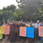 Protest in Alikadam to protect Maraingtang land and against Lama Upazila administration’s conspiracy