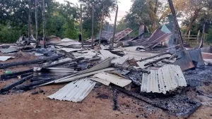বাঘাইছড়িতে সেটেলার বাঙালি কর্তৃক ১০ জুম্মের ঘর ভাঙচুর ও লুটপাট এবং ১ টি ঘরে অগ্নিসংযোগ