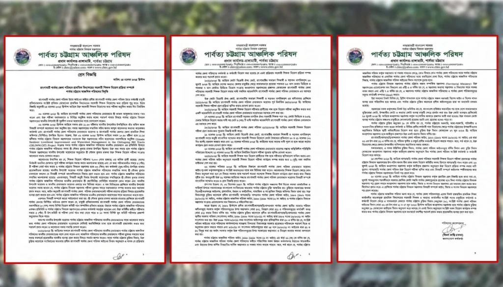 রাঙ্গামাটিতে সহকারী শিক্ষক নিয়োগ সম্পর্কে আঞ্চলিক পরিষদের বিবৃতি