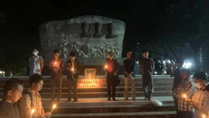 রাজশাহী বিশ্ববিদ্যালয়ে এম এন লারমার ৪২তম মৃত্যুবার্ষিকী উপলক্ষ্যে প্রদীপ প্রজ্জ্বলন ও স্মরণ সভা অনুষ্ঠিত