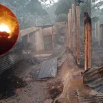 চট্টগ্রামে দুটি হিন্দু পরিবারের বাড়িতে দরজায় তালা লাগিয়ে অগ্নিসংযোগ