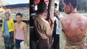 নাইক্ষ্যংছড়িতে রোহিঙ্গা সন্ত্রাসীদের কর্তৃক তিন তঞ্চঙ্গ্যাকে মারধর