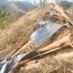 Allegations of army demolishing under-construction houses of two Jummas in Bilaichari