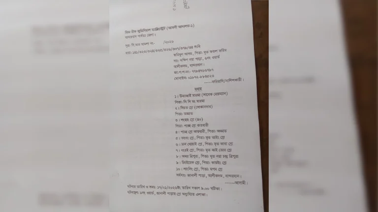 আলীকদমে হামলার শিকার জুম্মদের বিরুদ্ধে উল্টো মিথ্যা মামলা দায়ের